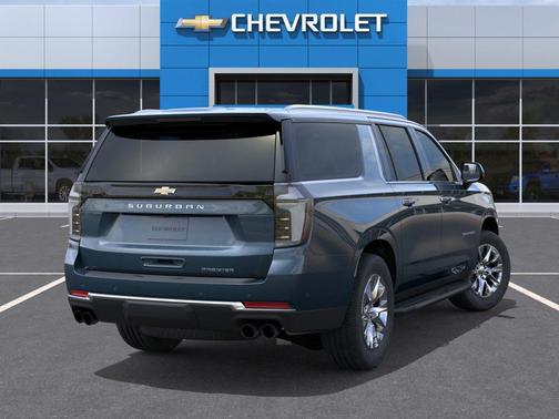 Lakeshore Blue Metallic 2026 Chevrolet Suburban Premier