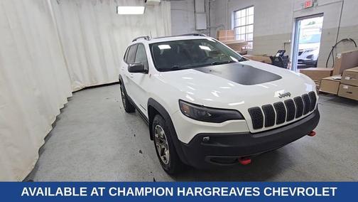 Bright White Clearcoat 2020 Jeep Cherokee Trailhawk
