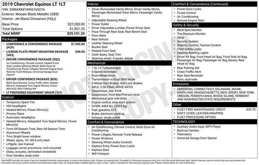 2019 Chevrolet Equinox 1LT