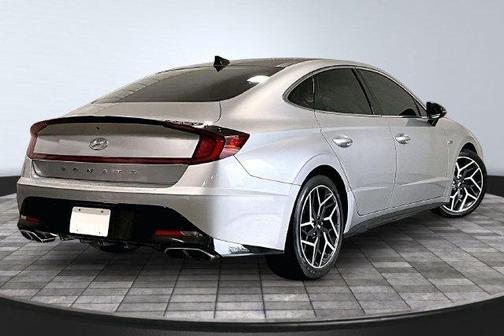 Shimmering Silver Pearl 2021 Hyundai SONATA N Line