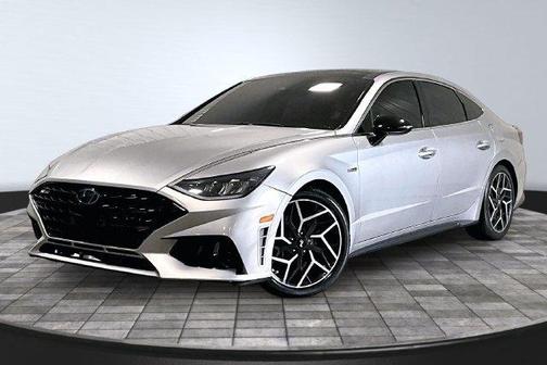 Shimmering Silver Pearl 2021 Hyundai SONATA N Line