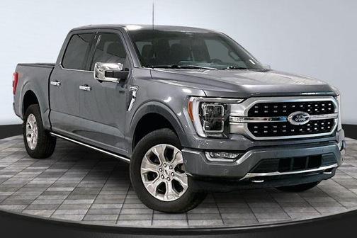 Gray Metallic 2021 Ford F-150 Platinum