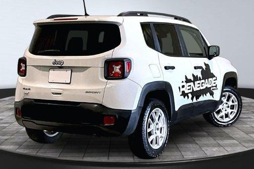 Alpine White Clearcoat 2019 Jeep Renegade Sport