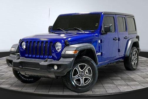 Ocean Blue Metallic 2018 Jeep Wrangler Unlimited Sport
