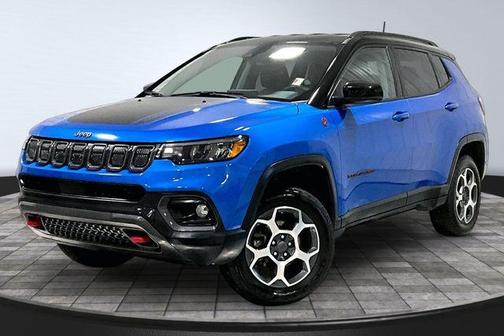 Laser Blue 2022 Jeep Compass Trailhawk
