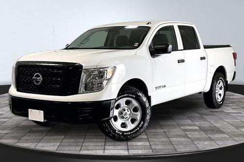 Glacier White 2019 Nissan Titan S
