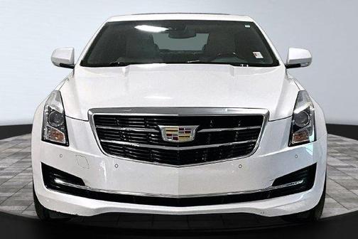 Crystal White Tri-Coat 2018 Cadillac ATS 2.0L Turbo Luxury