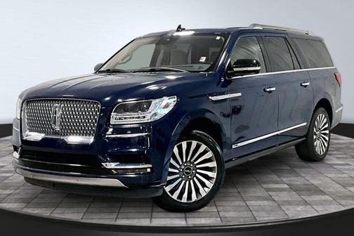 Blue 2019 Lincoln Navigator L Reserve