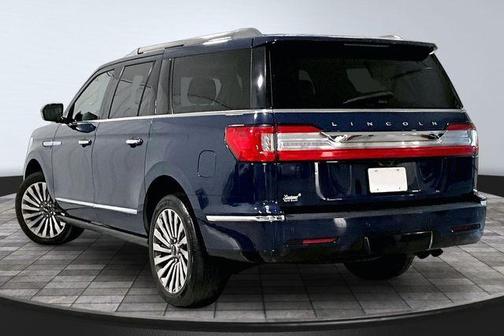 Blue 2019 Lincoln Navigator L Reserve