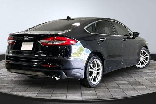 Black 2019 Ford Fusion SEL