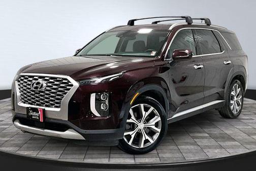 Burgundy 2022 Hyundai PALISADE SEL