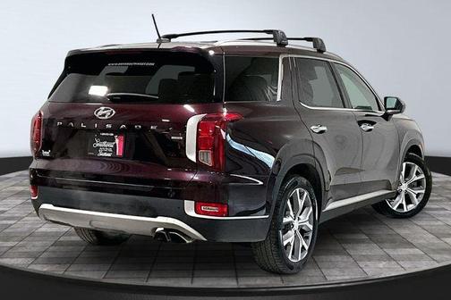 Burgundy 2022 Hyundai PALISADE SEL