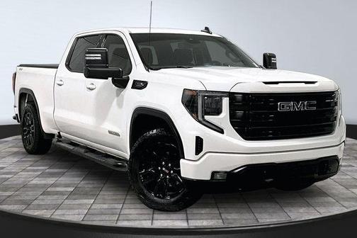 Summit White 2023 GMC Sierra 1500 Elevation