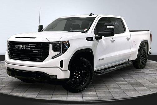 Summit White 2023 GMC Sierra 1500 Elevation