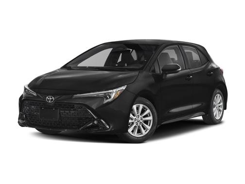 Midnight Black Metallic 2024 Toyota Corolla Hatchback SE