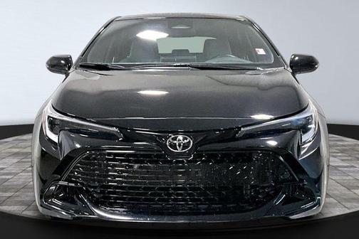 Midnight Black Metallic 2024 Toyota Corolla Hatchback SE