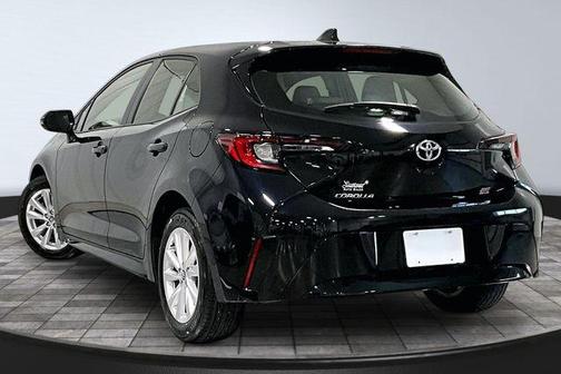 Midnight Black Metallic 2024 Toyota Corolla Hatchback SE