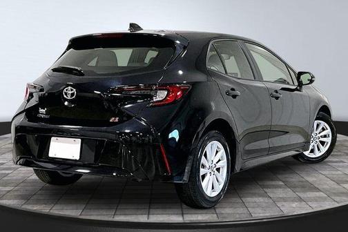 Midnight Black Metallic 2024 Toyota Corolla Hatchback SE