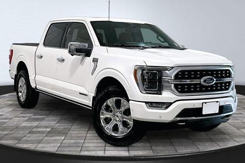 White Metallic 2023 Ford F-150 Platinum