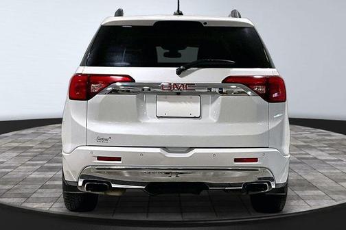White Frost Tri-Coat 2018 GMC Acadia Denali