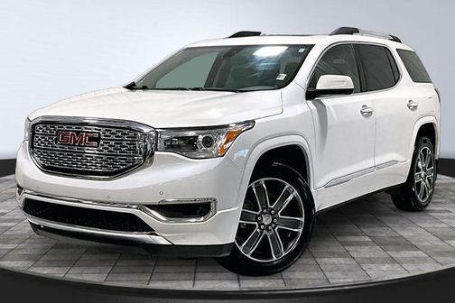 White Frost Tri-Coat 2018 GMC Acadia Denali