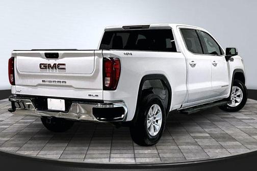 Summit White 2022 GMC Sierra 1500 SLE