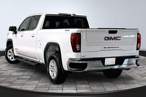Summit White 2022 GMC Sierra 1500 SLE
