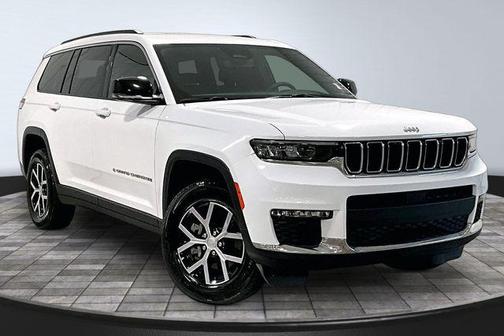 Bright White Clearcoat 2024 Jeep Grand Cherokee L Limited