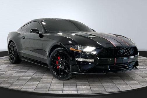 Shadow Black 2018 Ford Mustang EcoBoost