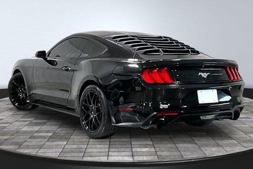 Shadow Black 2018 Ford Mustang EcoBoost