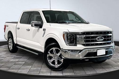 White Metallic 2021 Ford F-150 Lariat