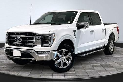 White Metallic 2021 Ford F-150 Lariat