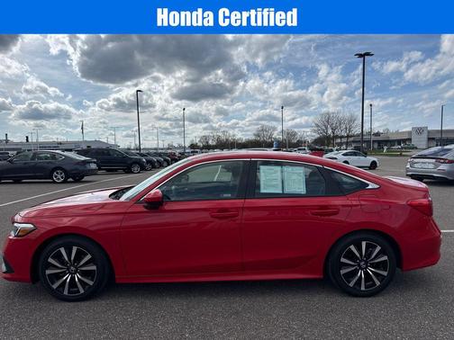 Rallye Red 2023 Honda Civic EX