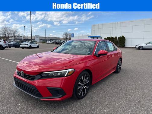 Rallye Red 2023 Honda Civic EX