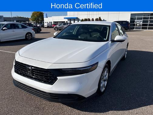 Platinum White Pearl 2023 Honda Accord LX