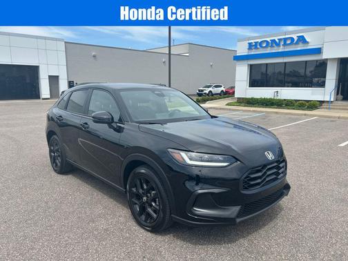 Crystal Black Pearl 2024 Honda HR-V Sport