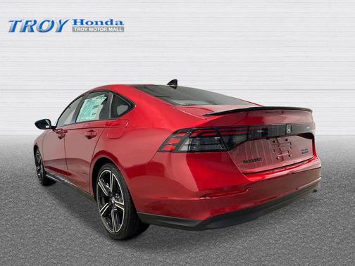 Radiant Red Metallic 2026 Honda Accord Hybrid Sport