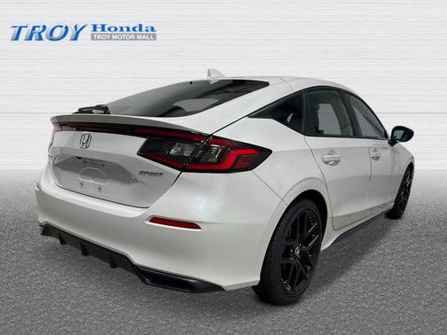 Platinum White Pearl 2026 Honda Civic Sport