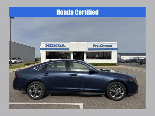 Canyon River Blue Metallic 2023 Honda Accord EX