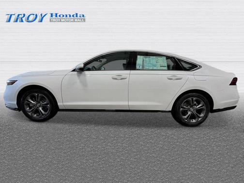 Platinum White Pearl 2026 Honda Accord Hybrid EX-L