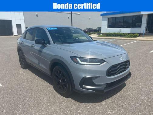 Urban Gray Pearl 2024 Honda HR-V Sport