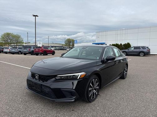 Crystal Black Pearl 2024 Honda Civic EX-L