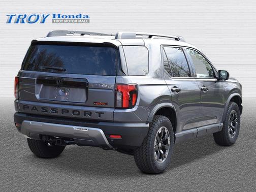 Modern Steel Metallic 2026 Honda Passport AWD TrailSport Elite