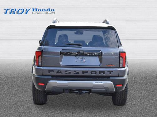Modern Steel Metallic 2026 Honda Passport AWD TrailSport Elite