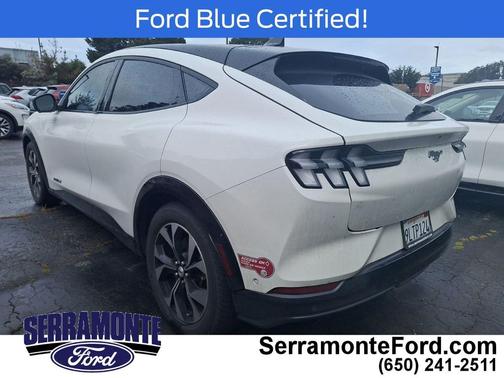Star White Metallic Tri-Coat 2023 Ford Mustang Mach-E Premium