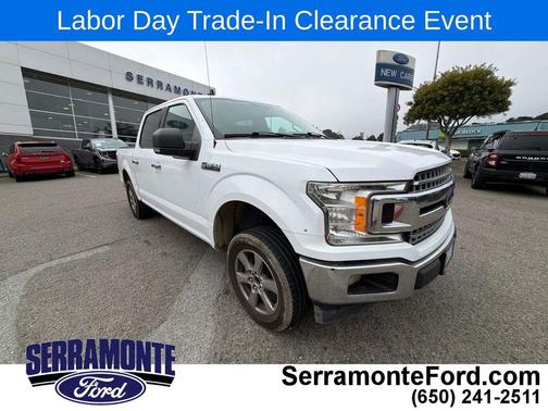 Oxford White 2019 Ford F-150 XLT