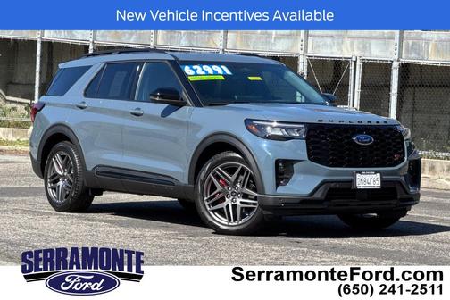 Vapor Blue Metallic 2026 Ford Explorer ST