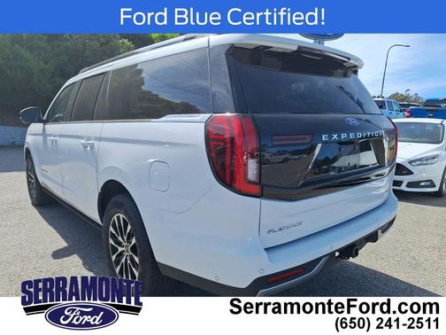 Oxford White 2025 Ford Expedition Max Platinum