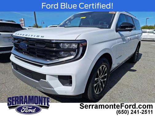 Oxford White 2025 Ford Expedition Max Platinum
