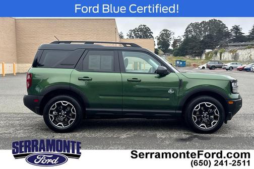 Eruption Green 2025 Ford Bronco Sport Outer Banks